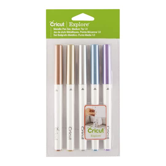 Cricut&#xAE; Medium Point Metallic Pen Set